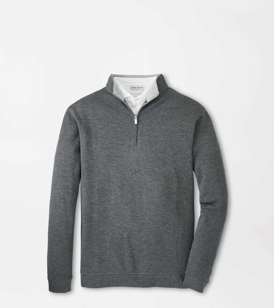 Crown Comfort Quarter-Zip Pullover - Charcoal