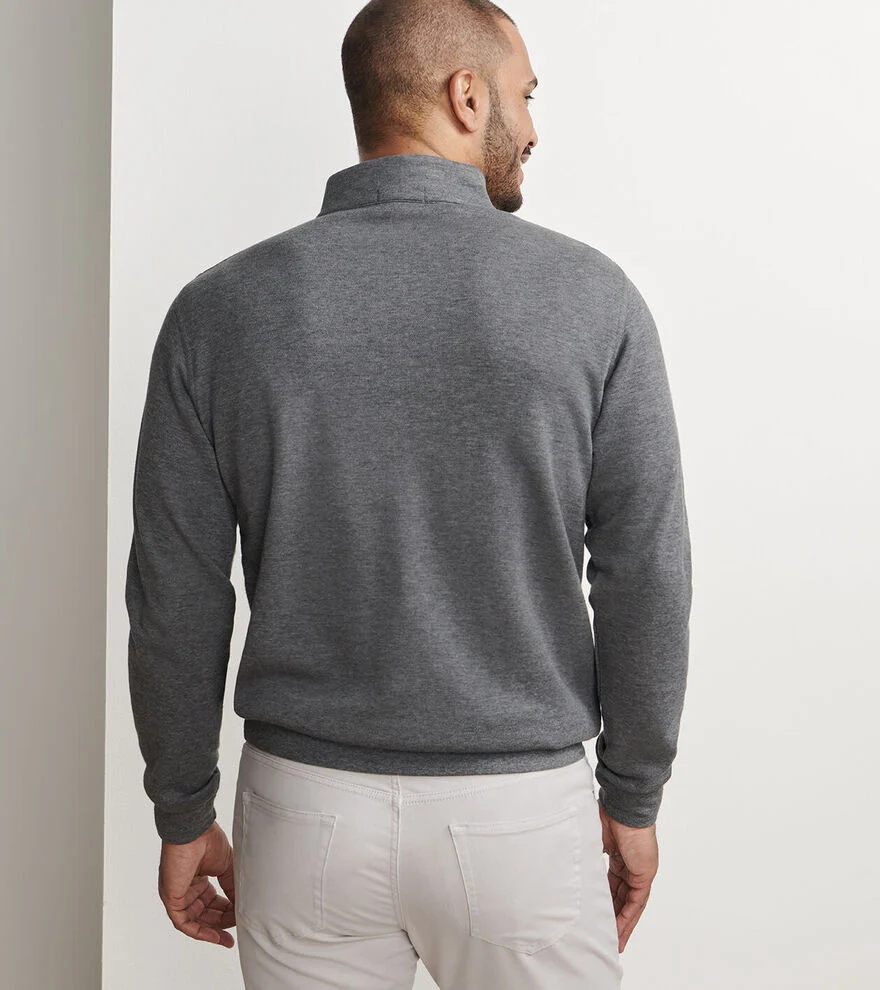 Crown Comfort Quarter-Zip Pullover - Charcoal