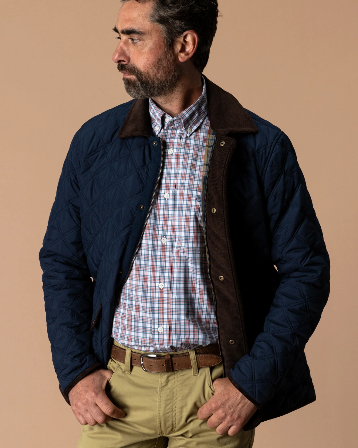 Fremont Lodge Quilted Jacket - Deep Navy