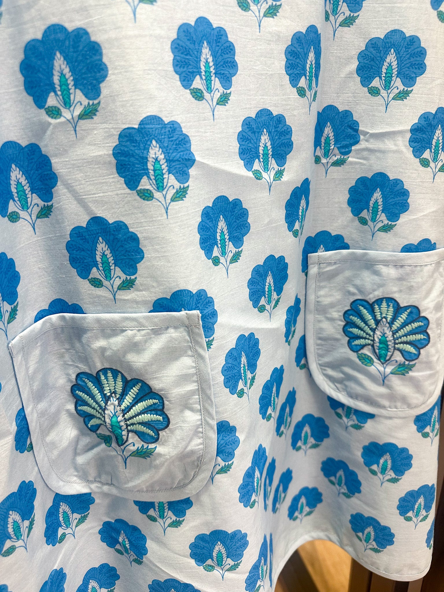 Atlas Dress-Sky Blue