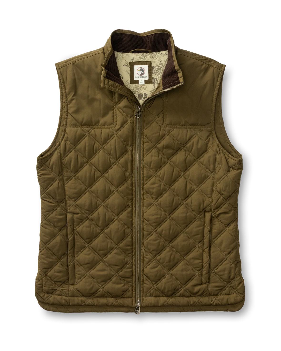 Fremont Sport Quilted Vest - Dark Olive