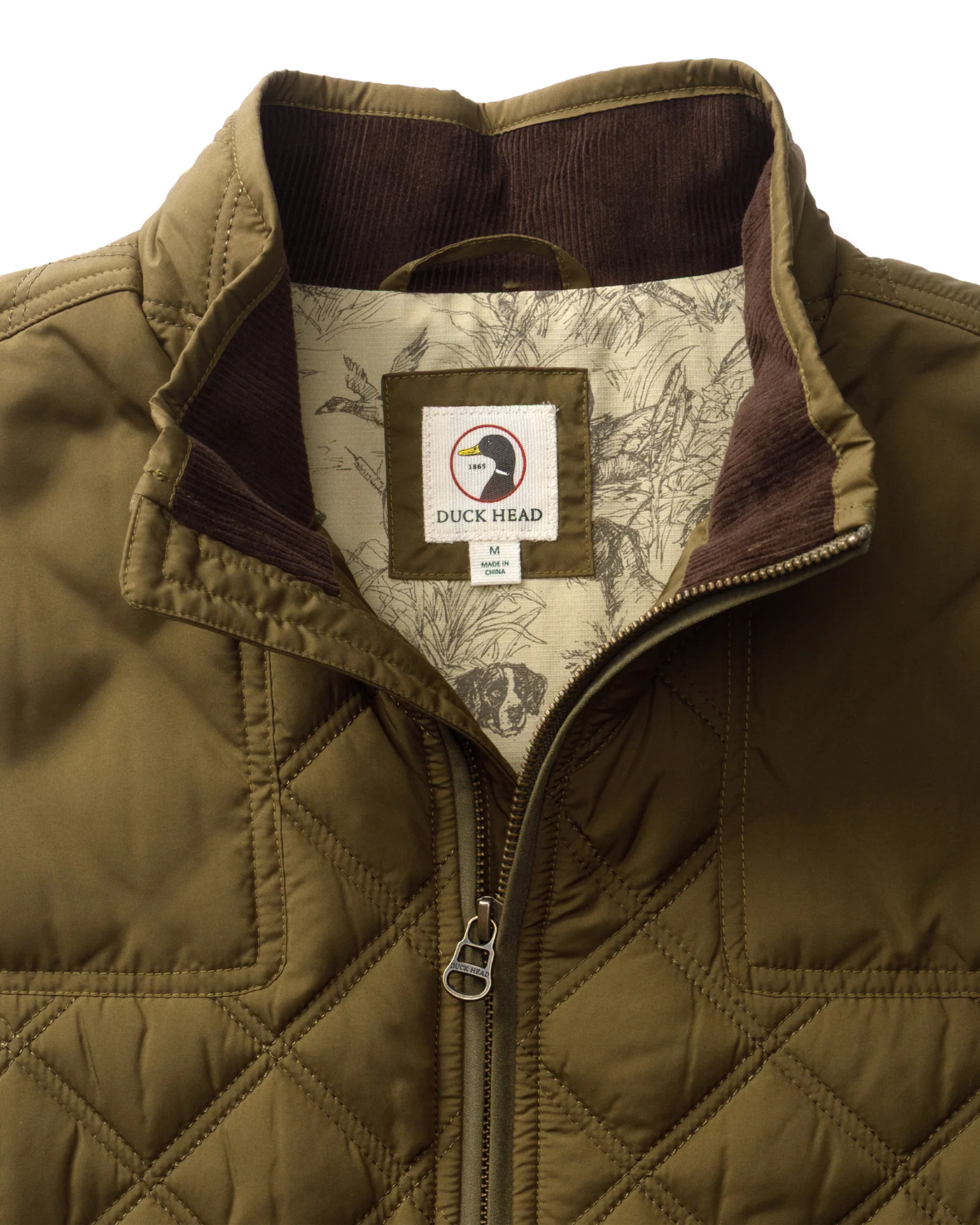 Fremont Sport Quilted Vest - Dark Olive