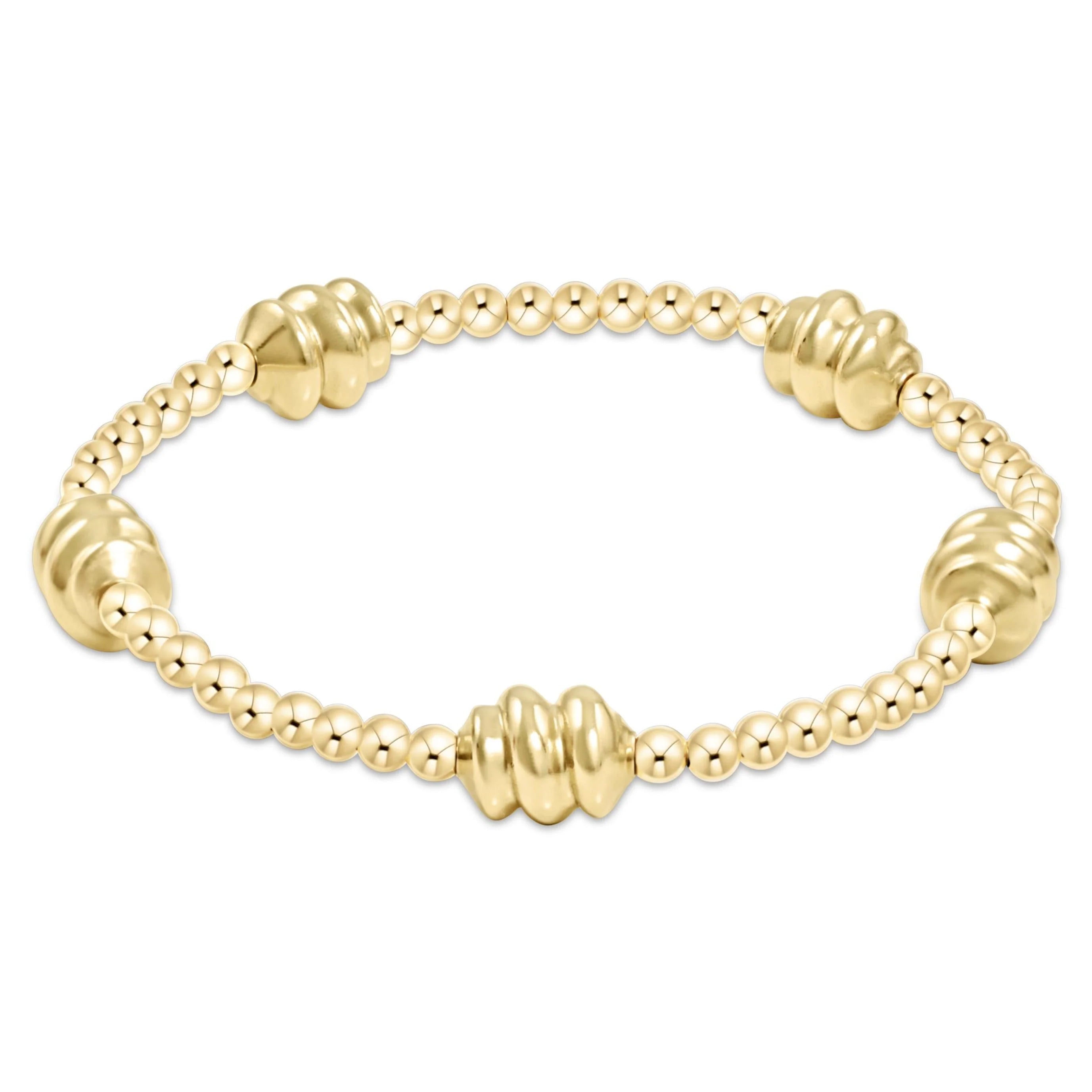 EN Extends- Admire Gold 3mm Bead Bracelet