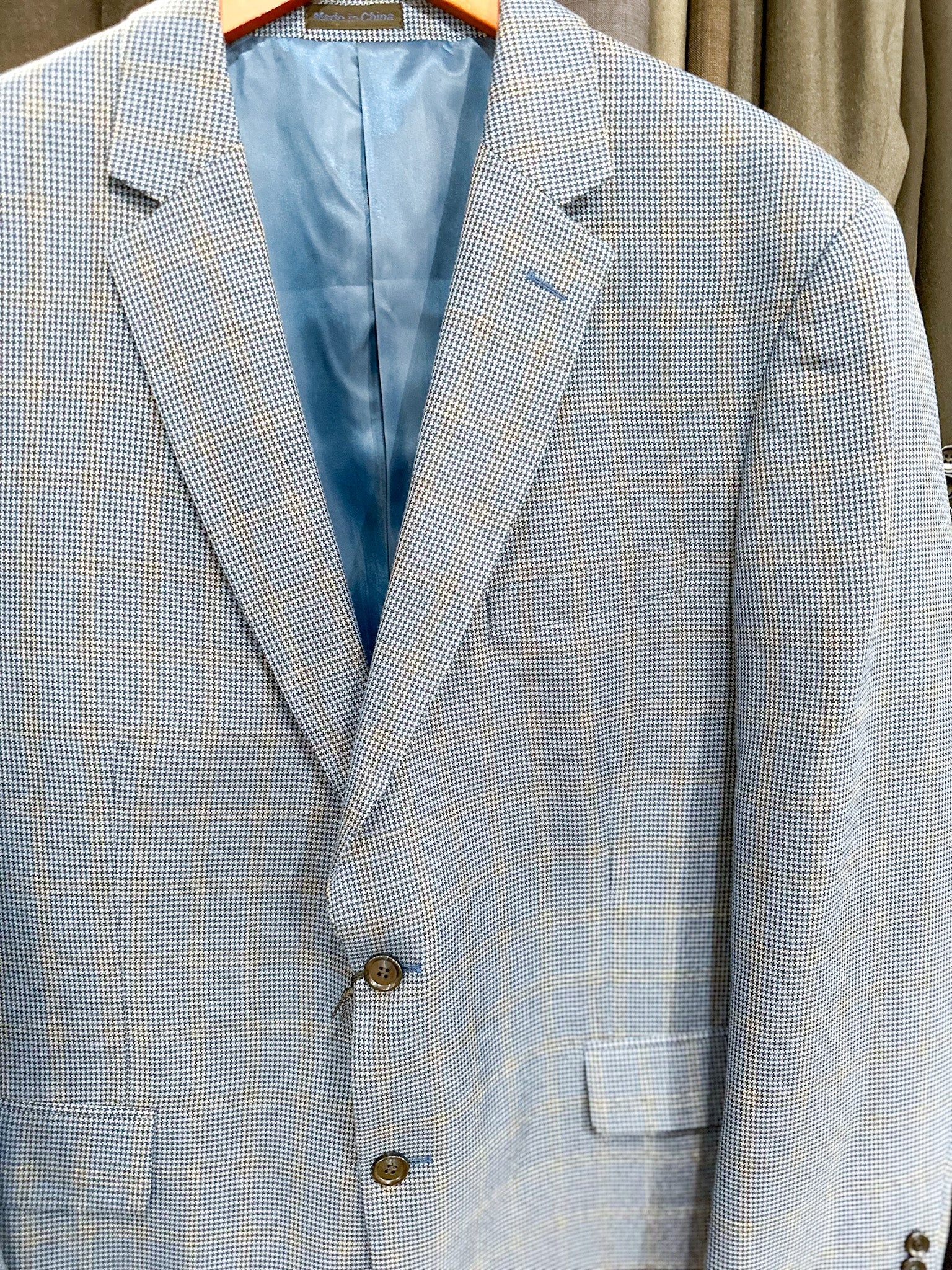 Jean Paul Germain Sport Coat - NAVY GLENN PLAID
