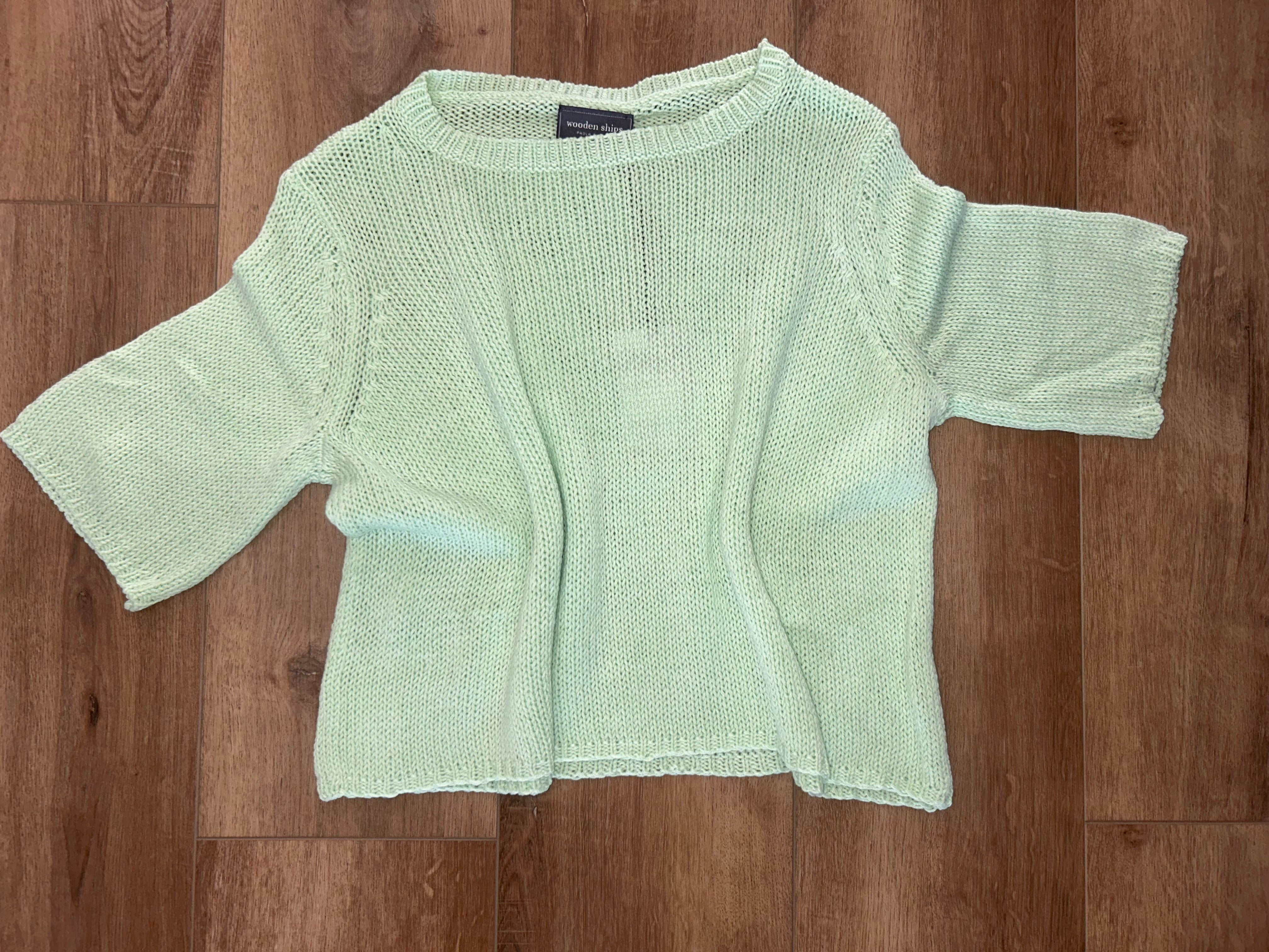 Hill Half Sleeve Sweater - Mojito