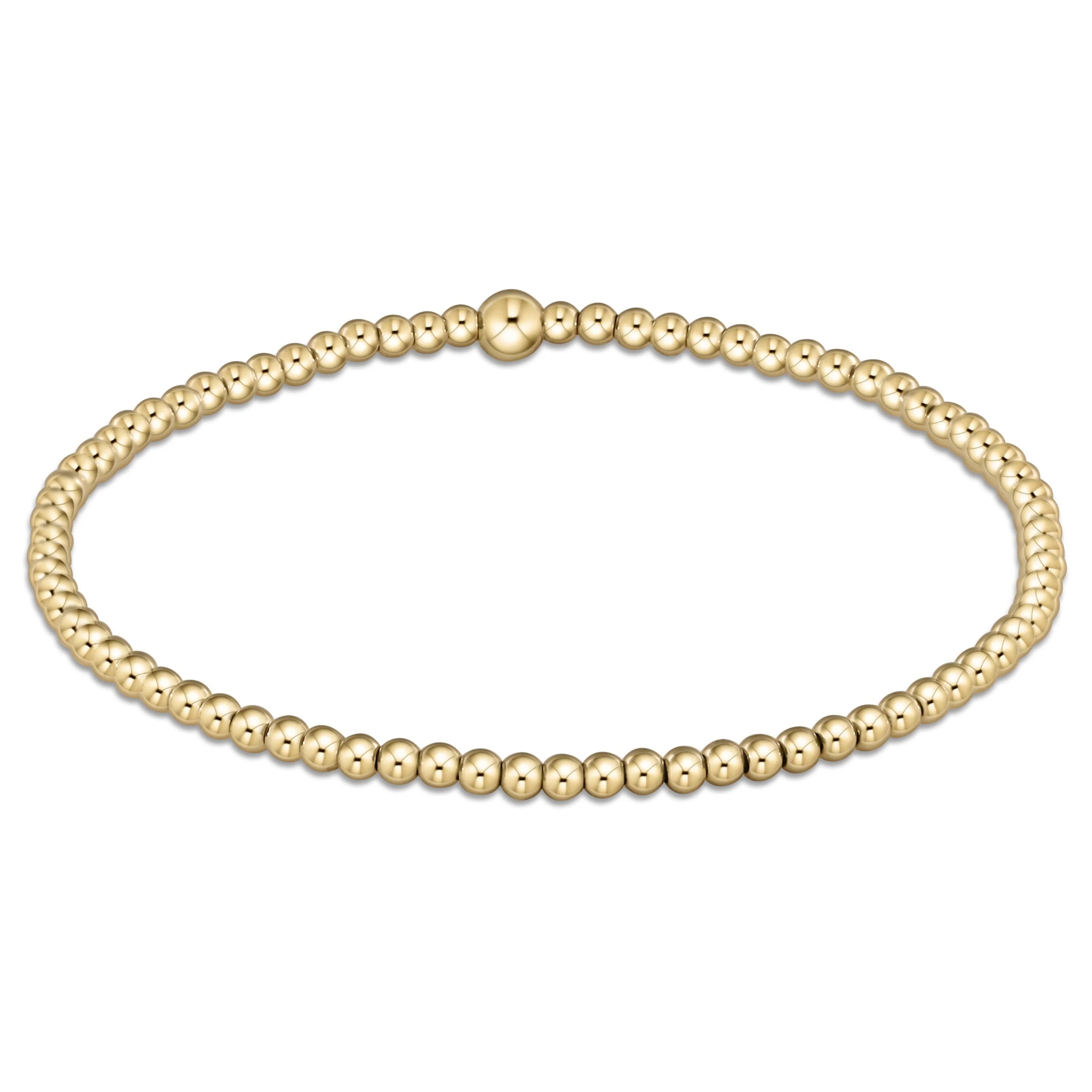 Classic Gold 2.5mm Bracelet-EN