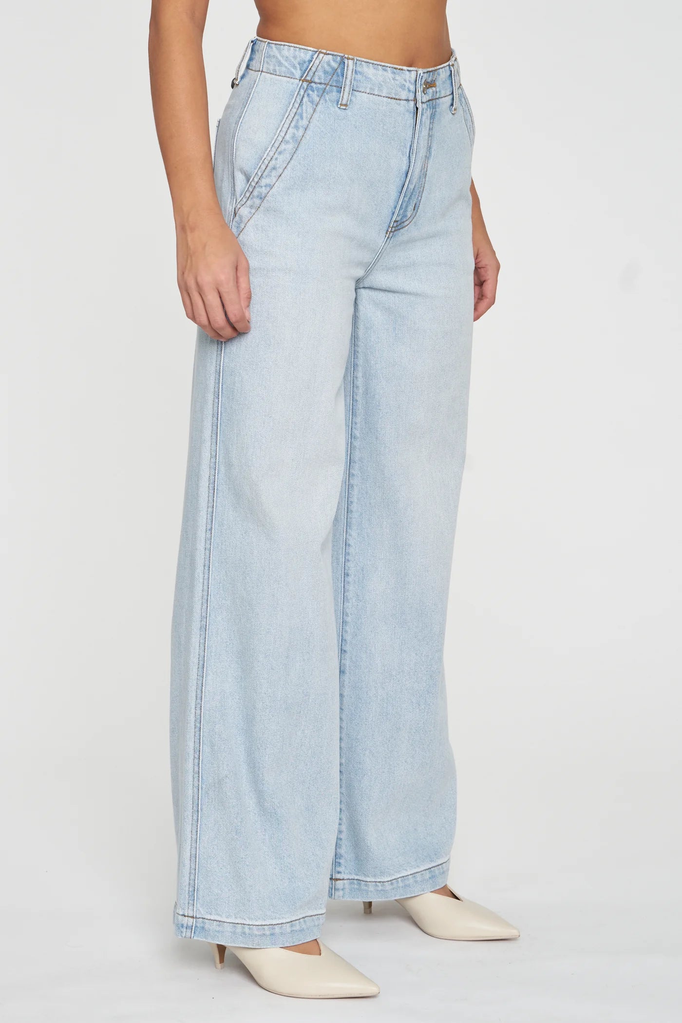 Daze-The Kickback High Rise Palazzo