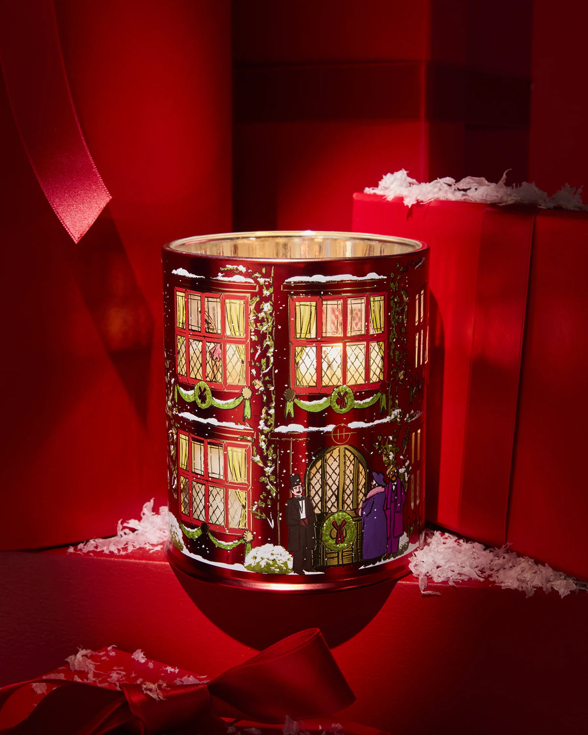 Glasshouse Night Before Christmas 13.40z Candle