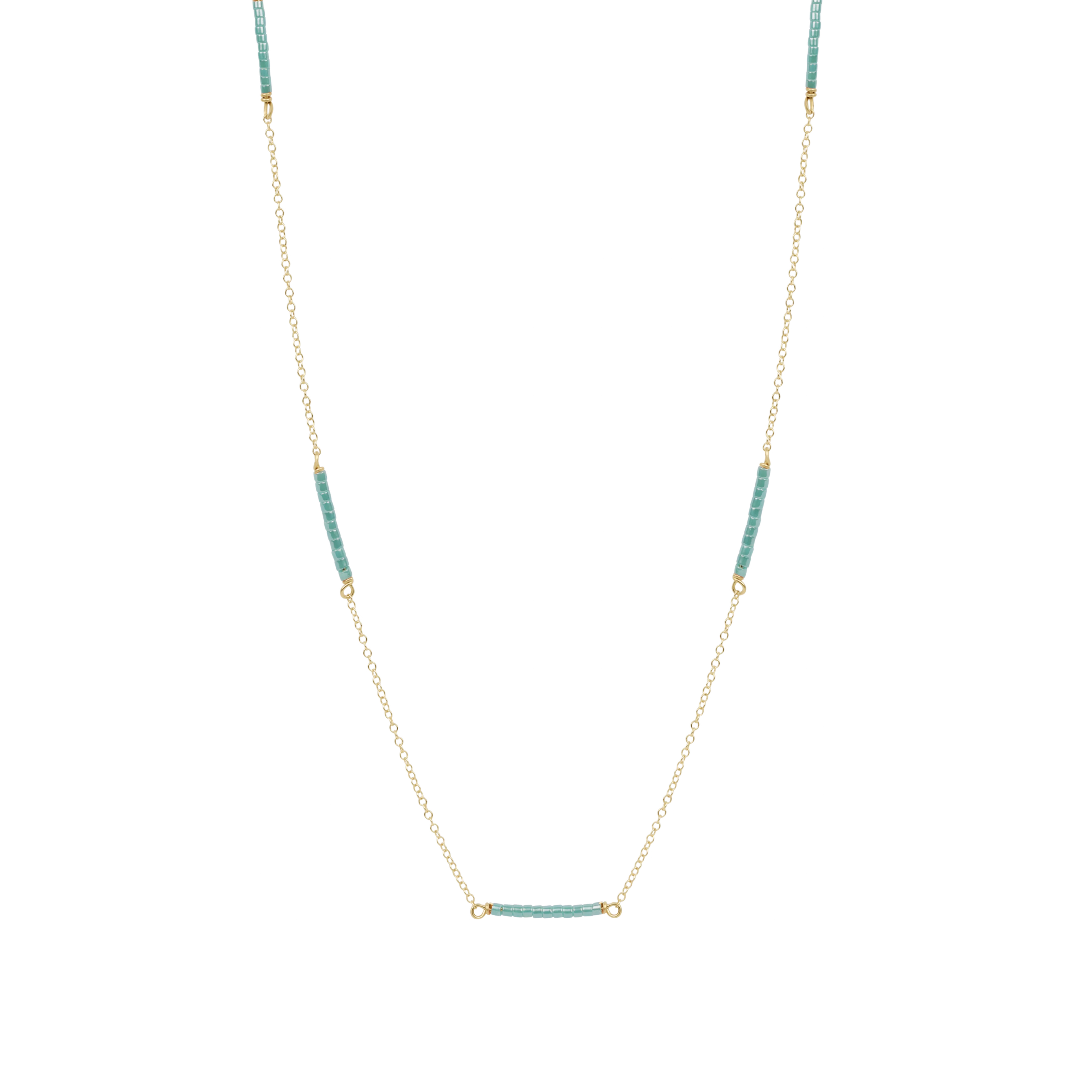 EN-15" Choker Simplicity Gold Chain Spring Collection