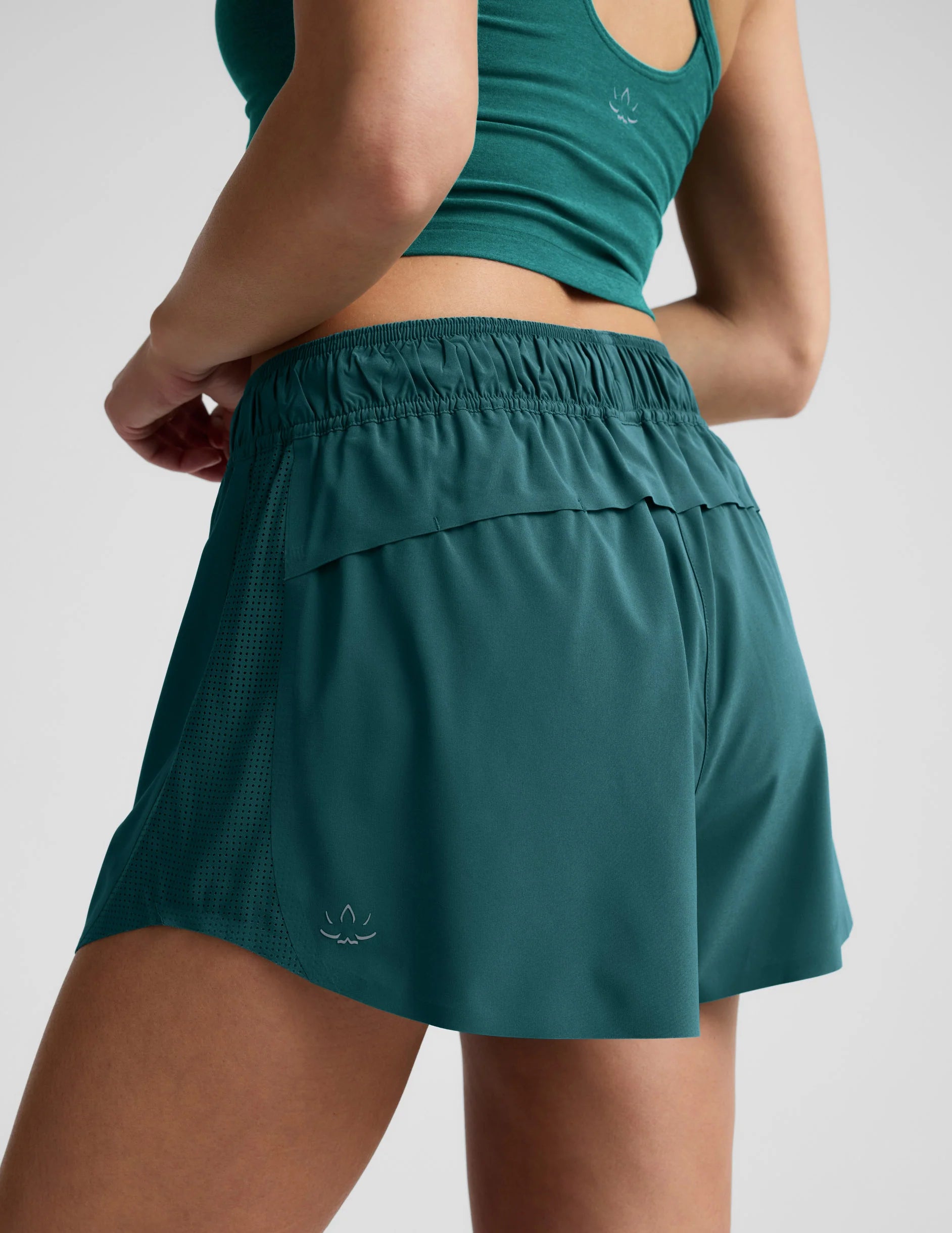 Solemate 2.5" Short-Teal Sea