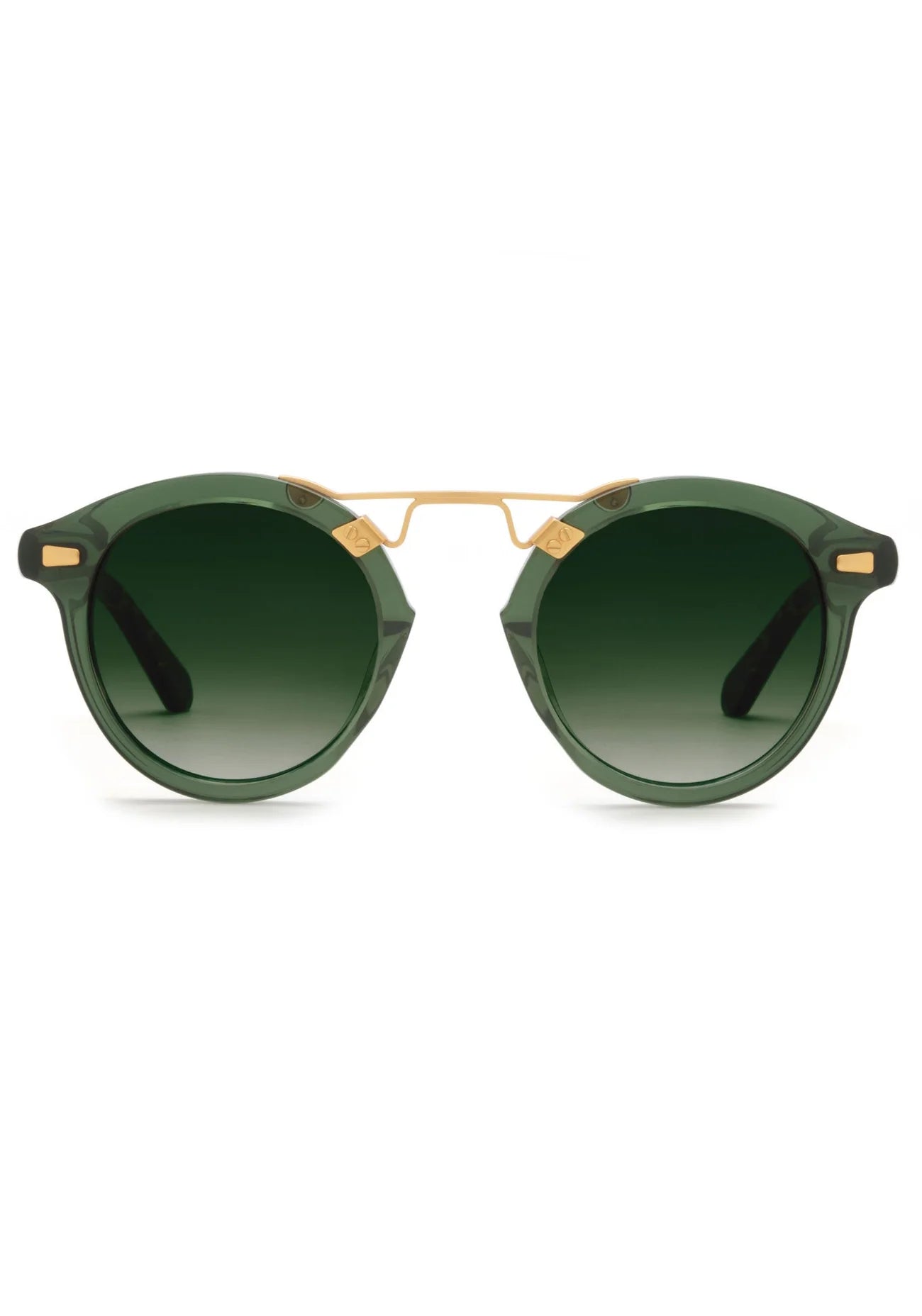 Krewe- STL II Bottle Green + Zulu 24K Sunglasses
