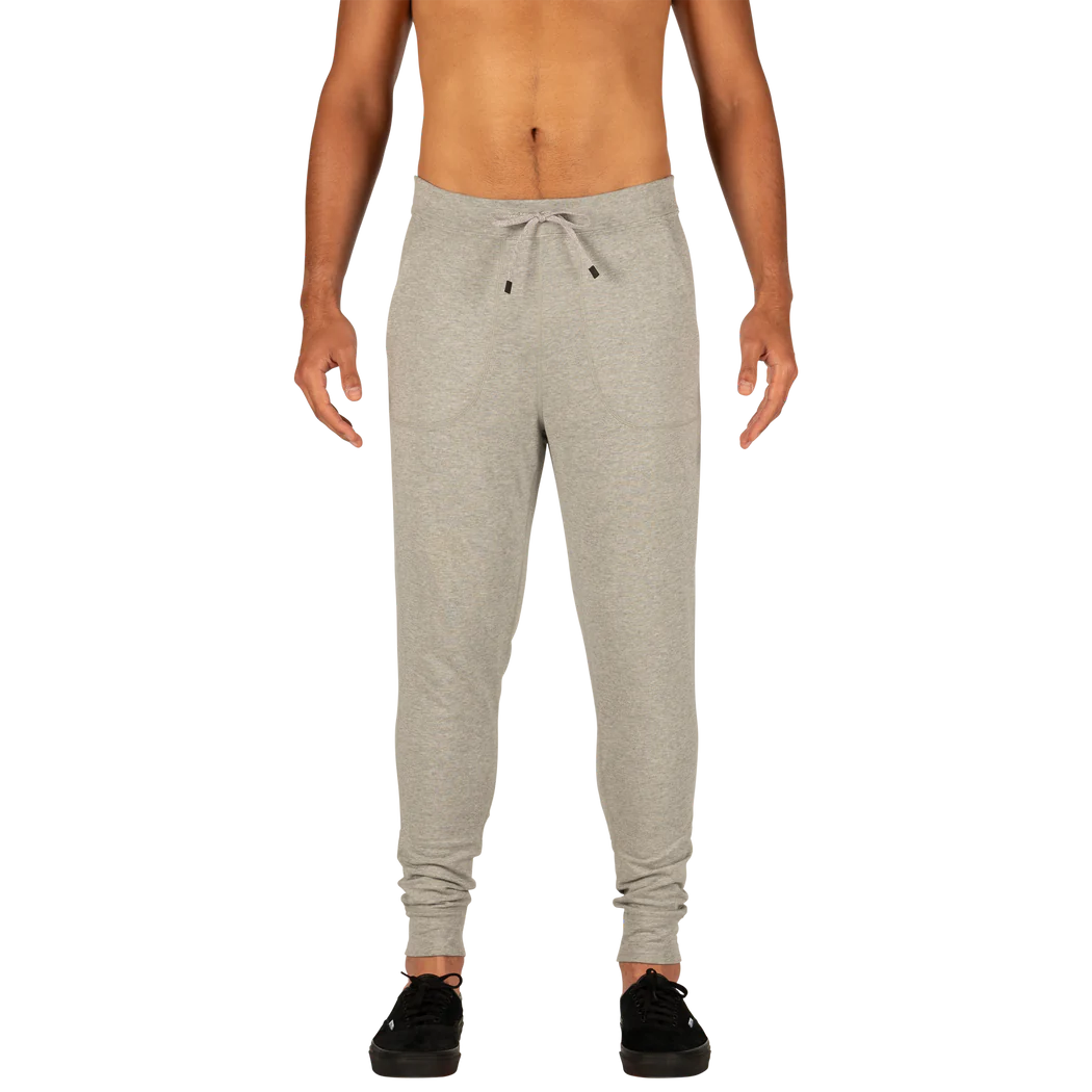 SAXX 3SIX FIVE LOUNGE PANT - ASH GREY HEATHER