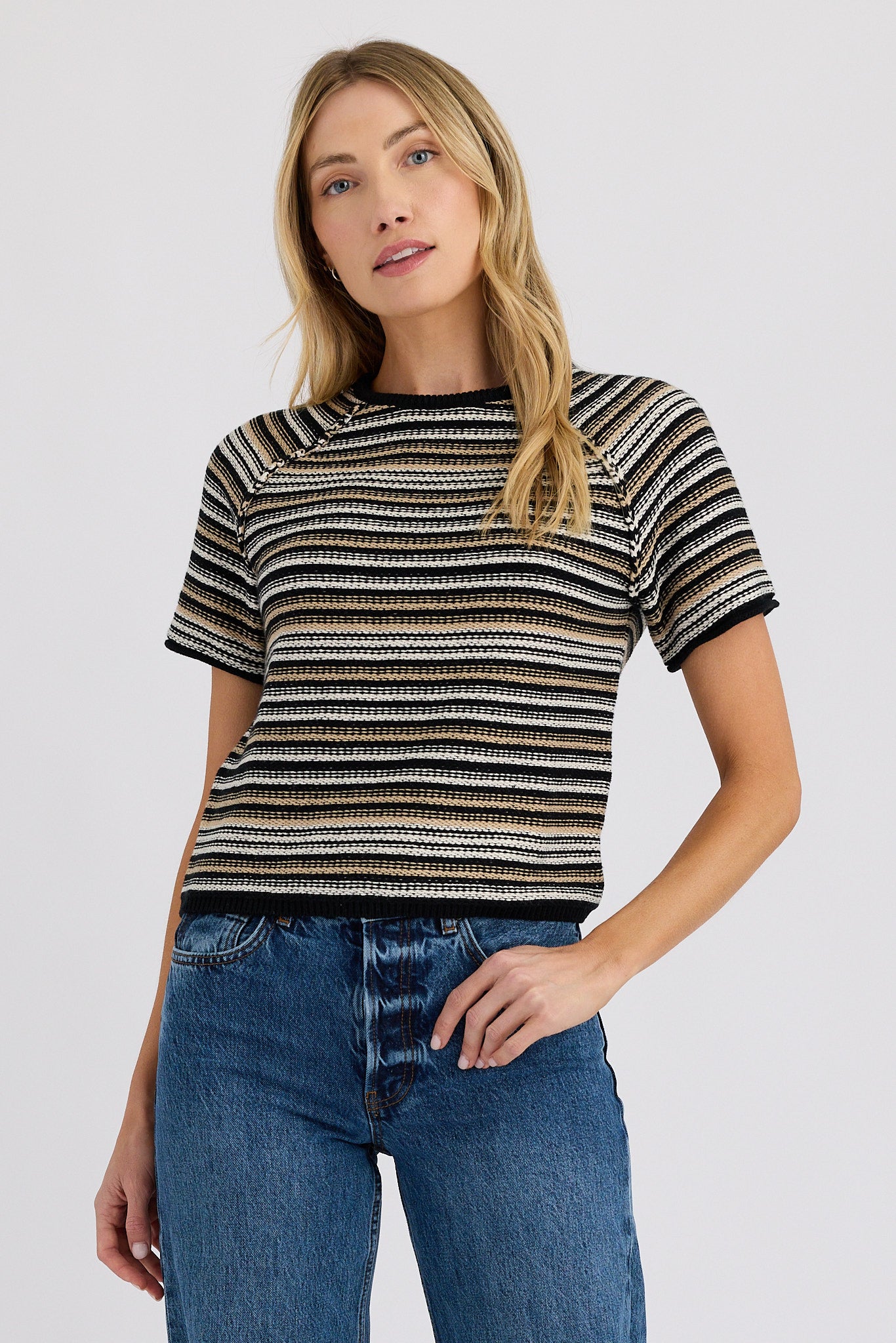 Maloney Tee-Black Combo