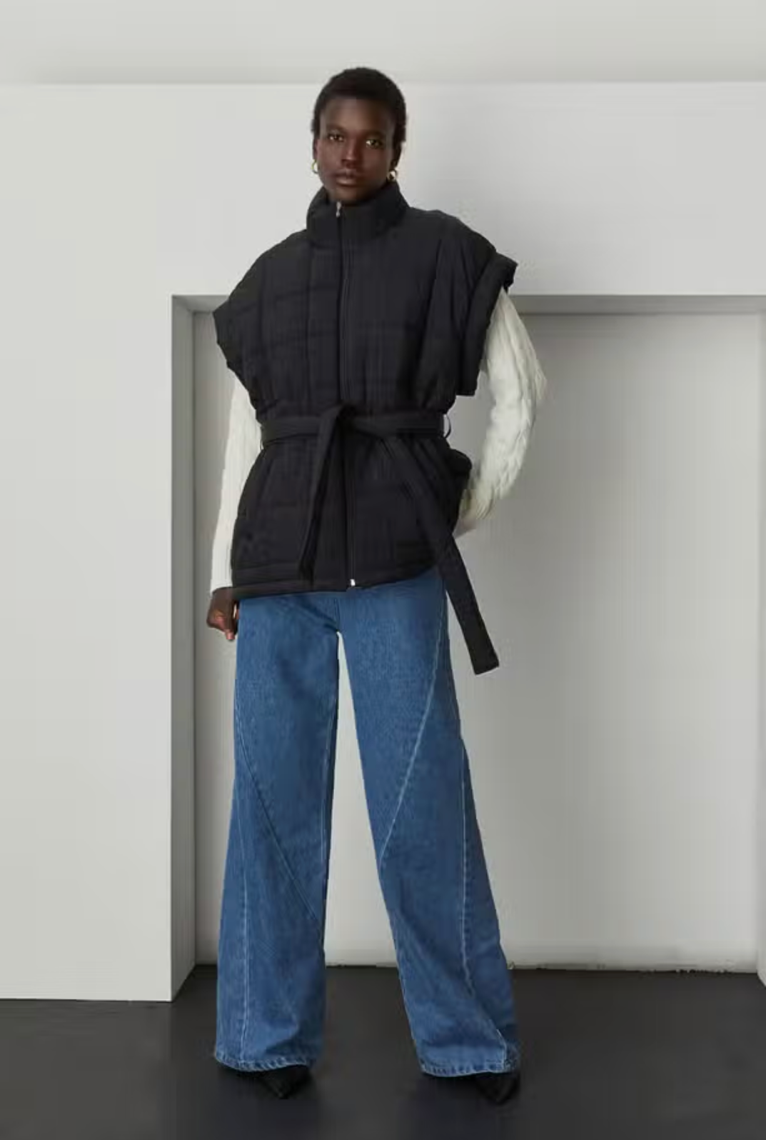 Lauren Brushed Quilted Puffer Vest