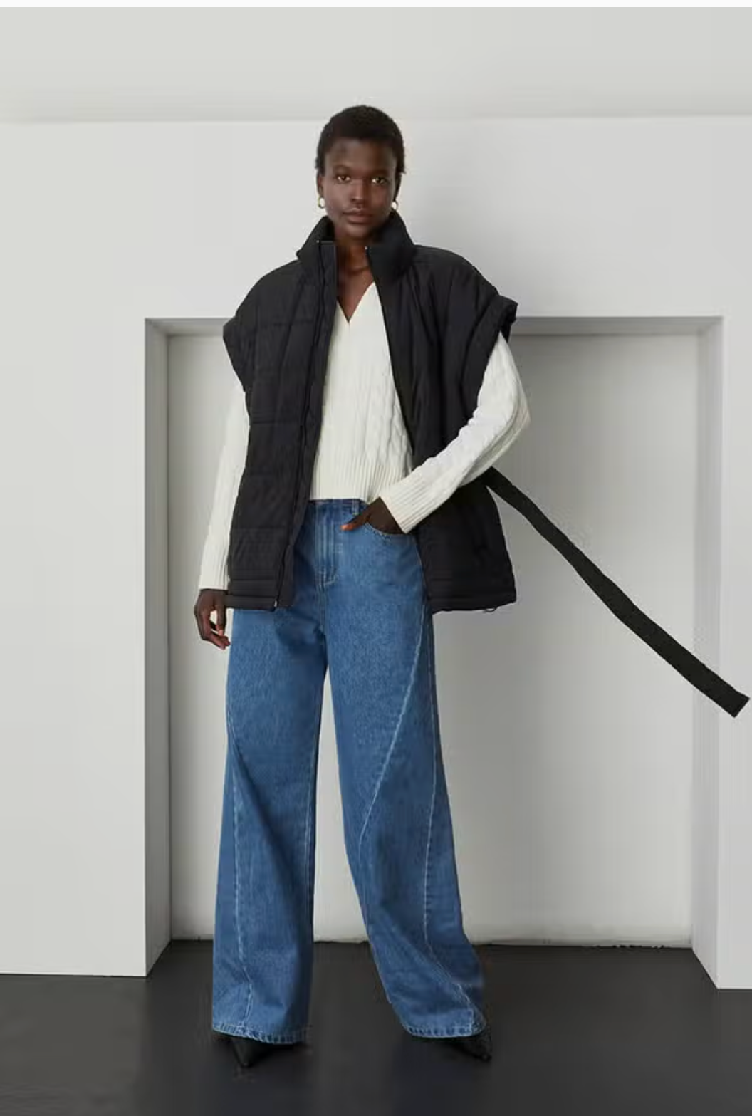 Lauren Brushed Quilted Puffer Vest