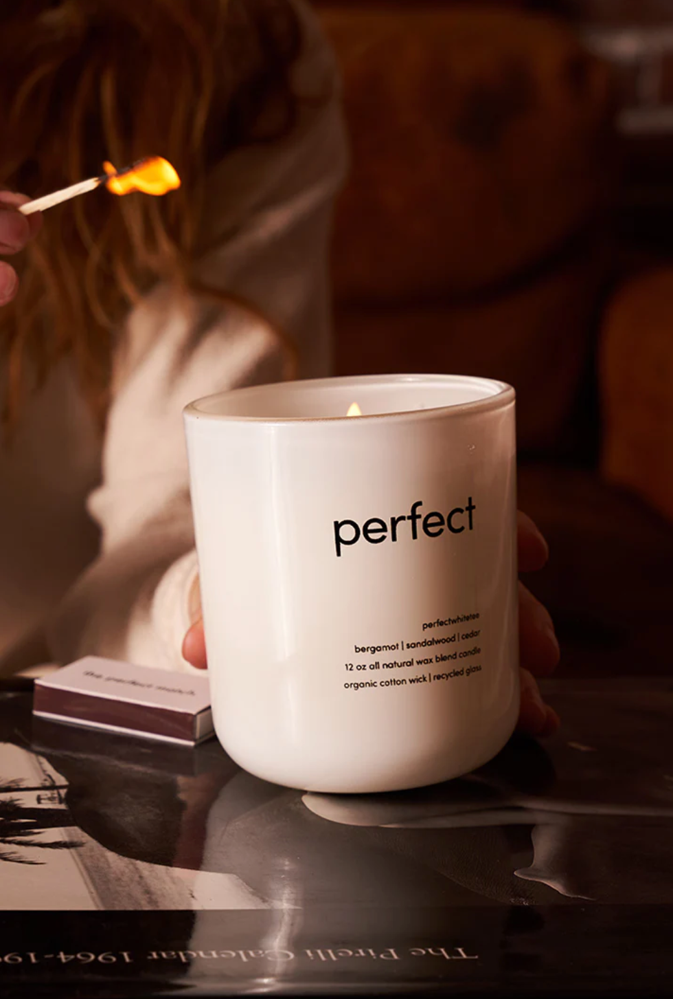 Perfect White Tee Candle