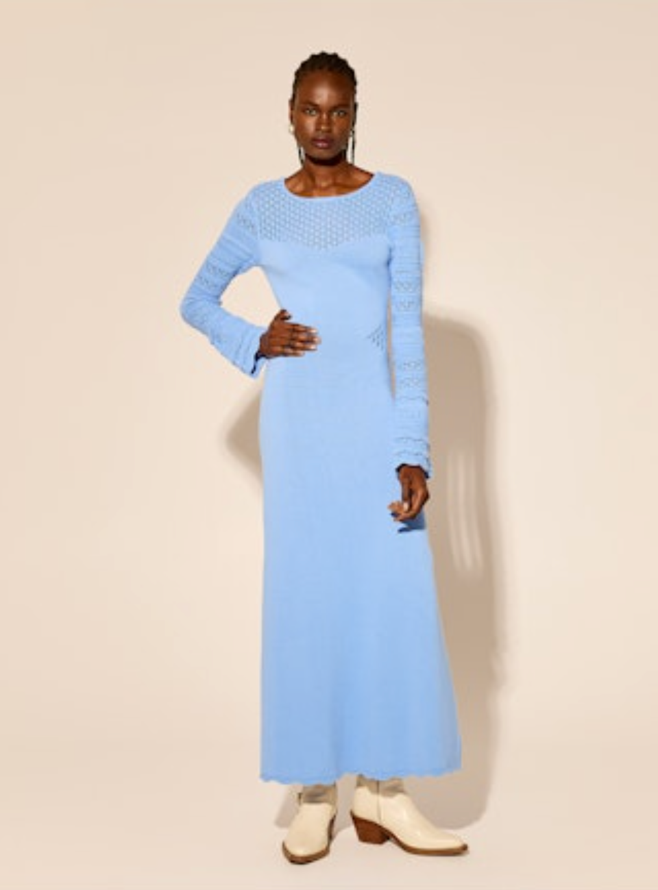 Marisol Knit Maxi Dress Large Marisol Knit Maxi Dress Large