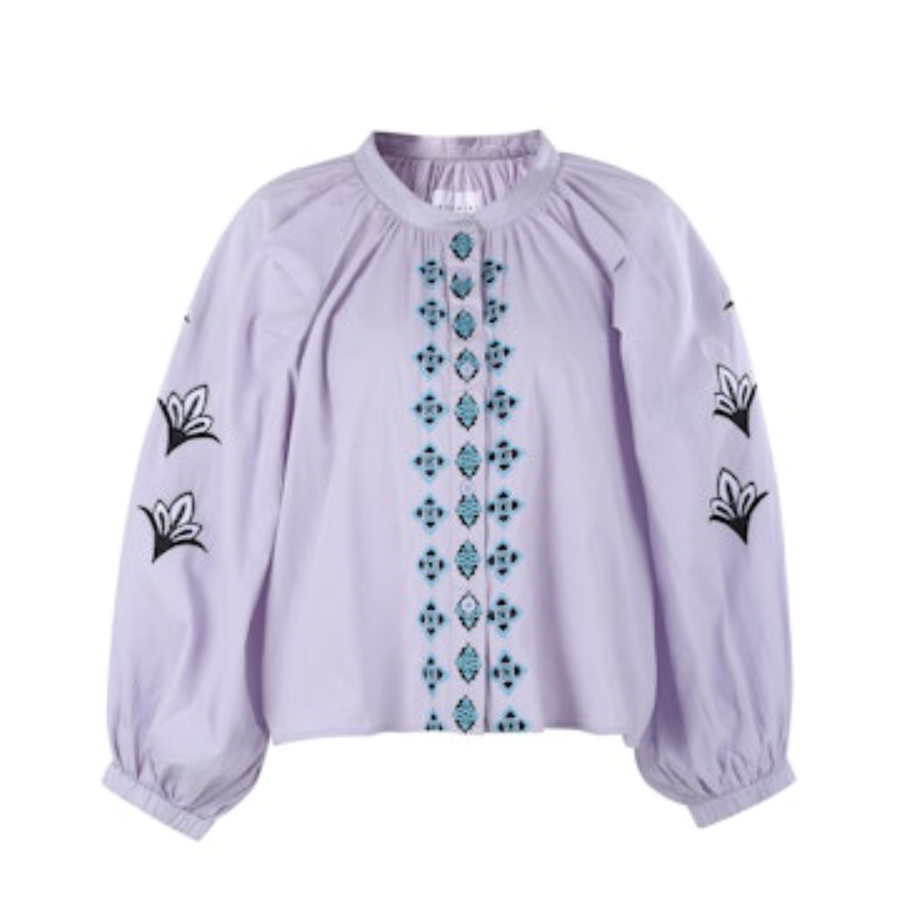 The Minka Shirt- Lavender
