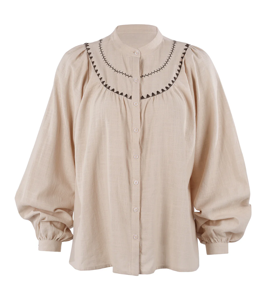 The Pierre Shirt - Ecru