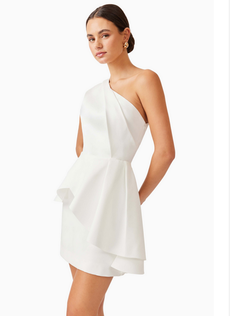 Gabi Asymmetrical Mini Dress
