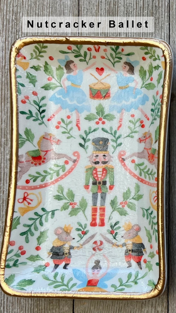 Nutcracker Ballet-Trinket Tray