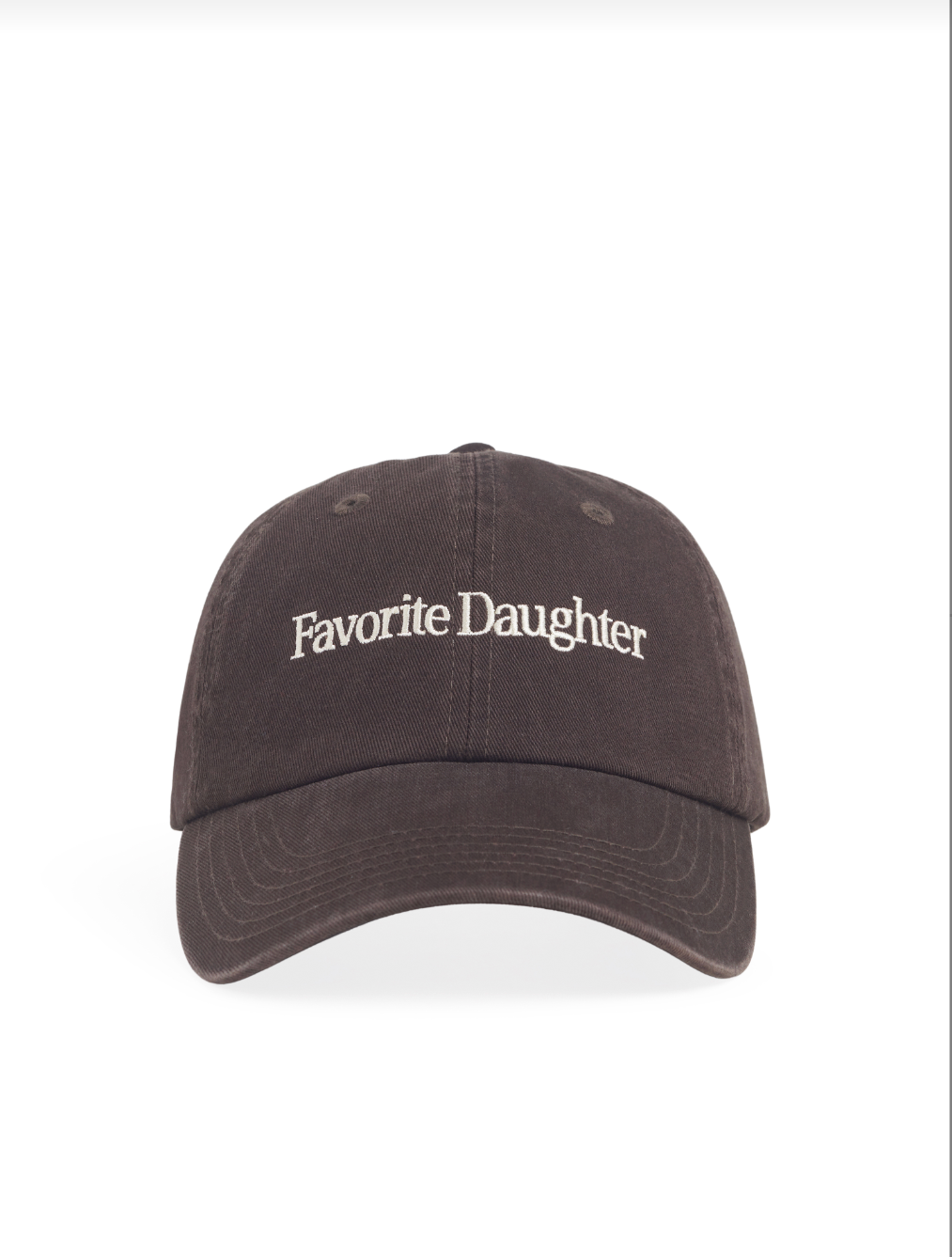 Favorite Daughter Baseball Cap-Coffee