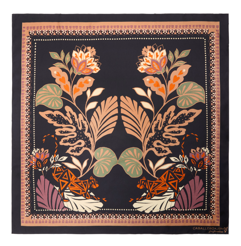Renee Scarf in Crouching Cheetah