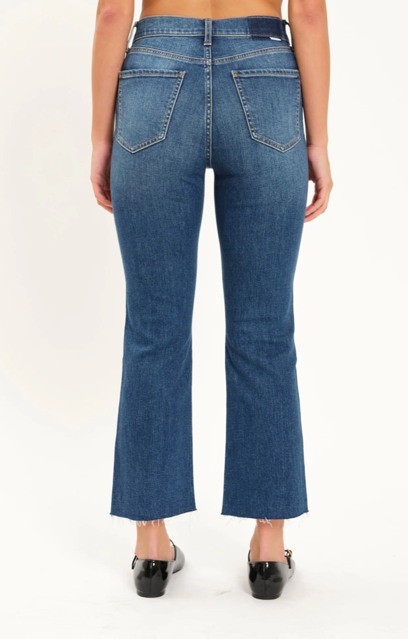 Shy Girl high Rise Crop Flare-Influencer