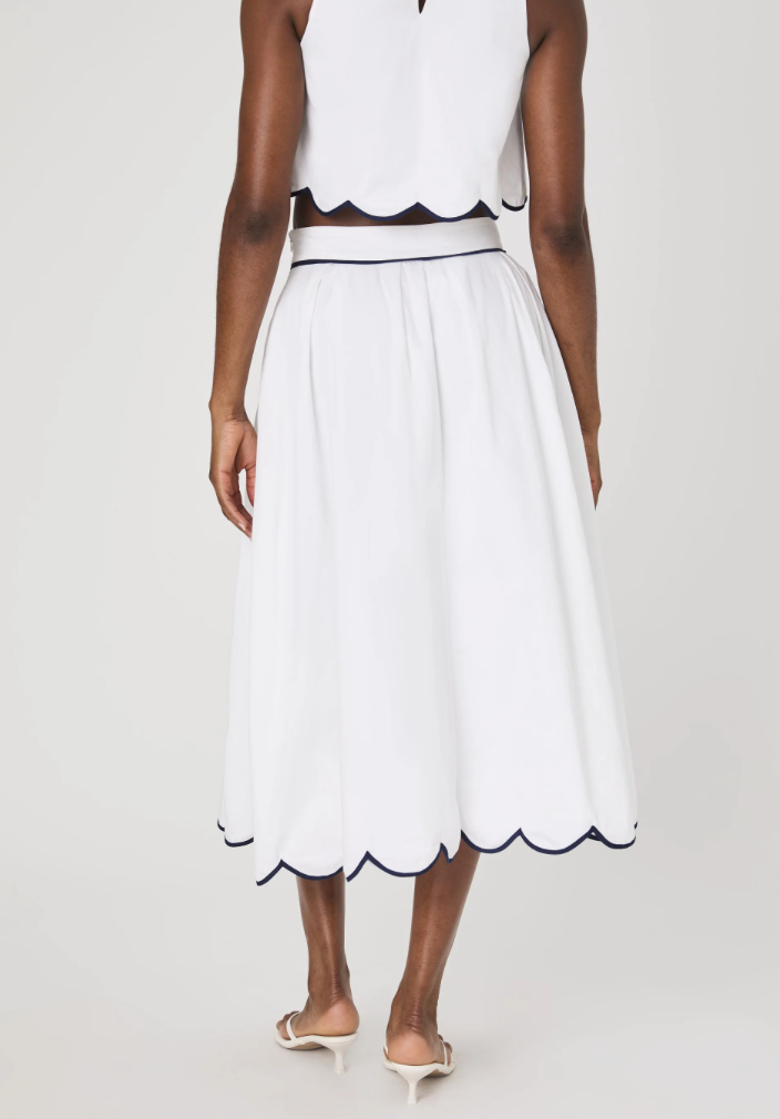 Alexis Scallop Skirt