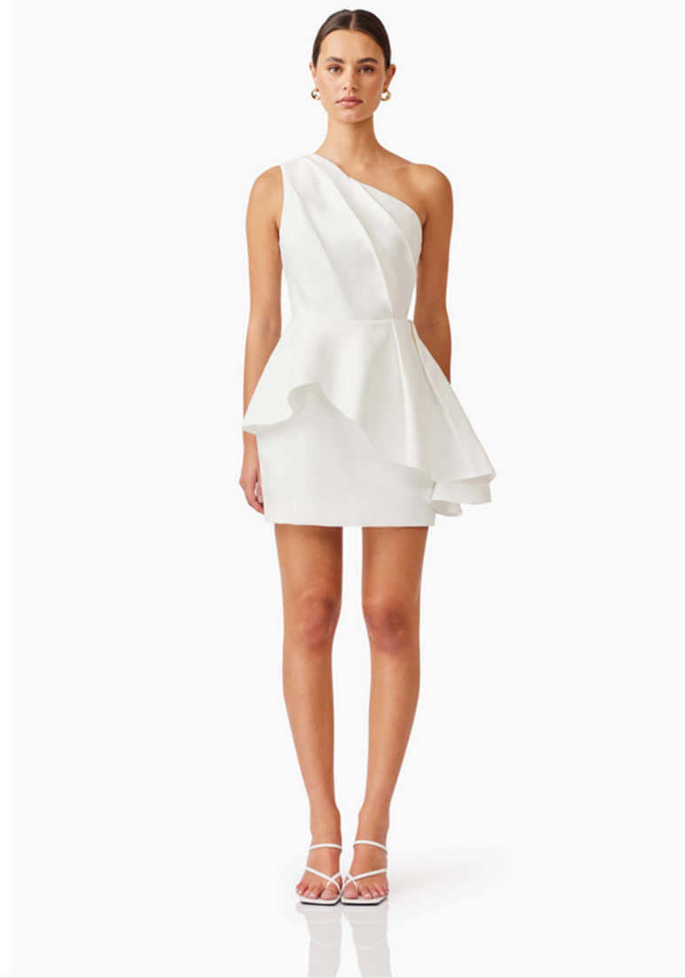 Gabi Asymmetrical Mini Dress