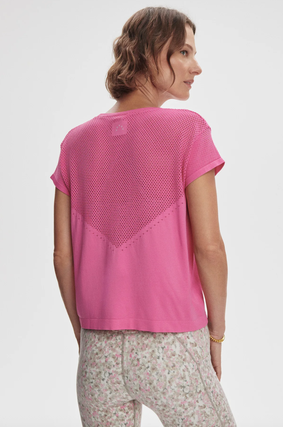 Calloway Boxy Tee - Ibis Rose