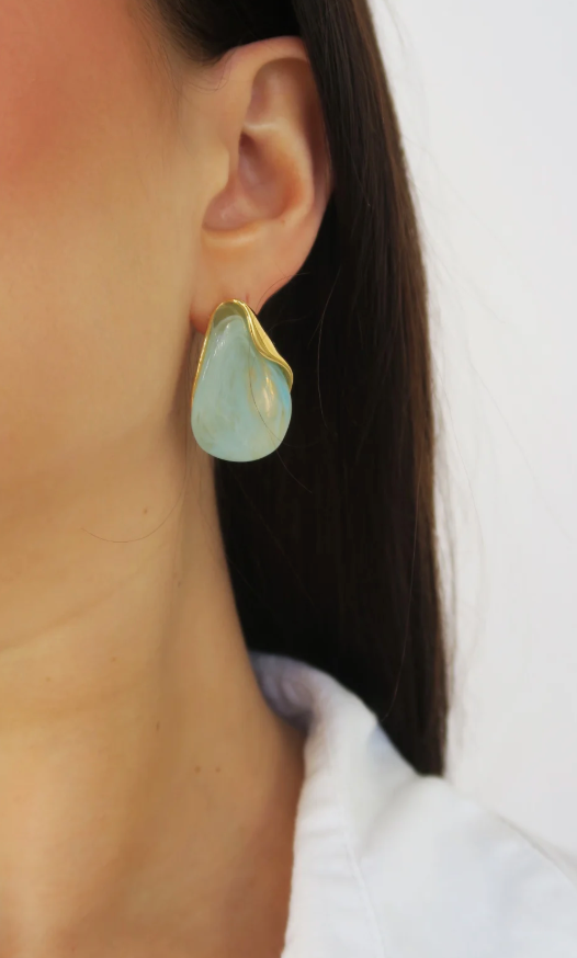 Bermuda Drops Earring
