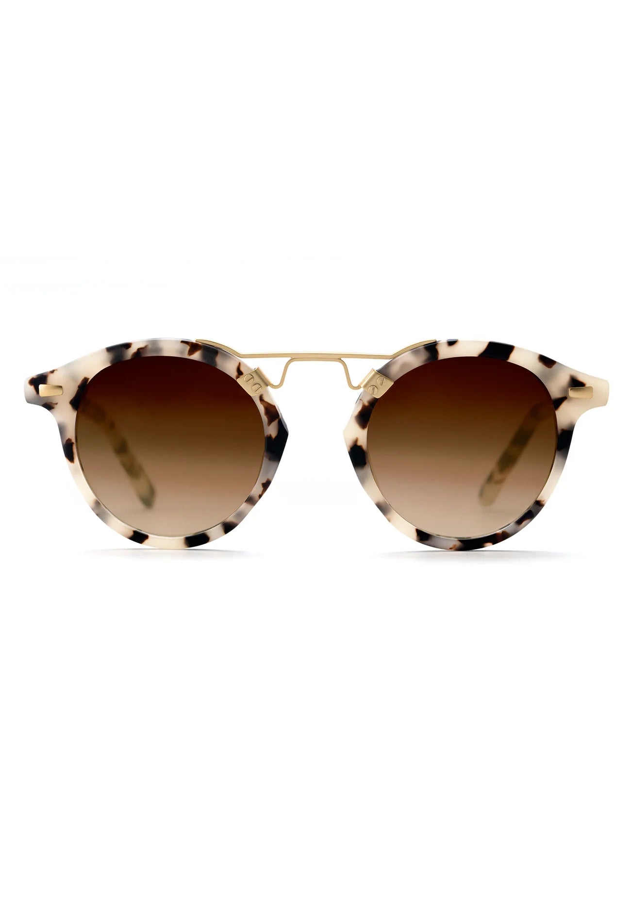 Krewe- St. Louis Matte Oyster 24K Sunglasses