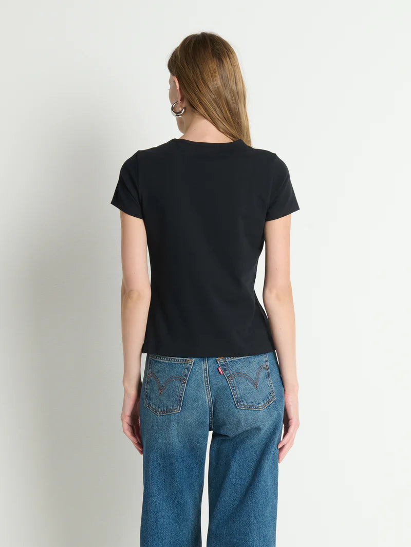 Tavi Crewneck Tee-Black