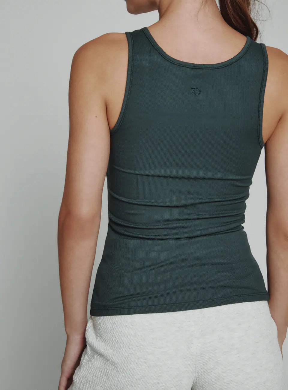 Core Ribbed Full Length Tank