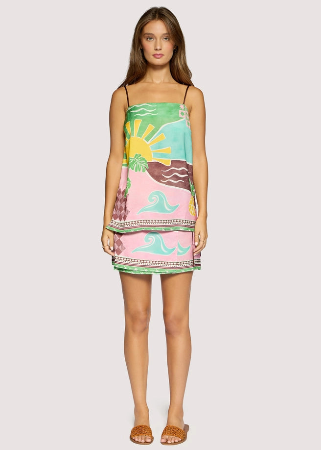 Isla Spell Mini Wrap Skirt