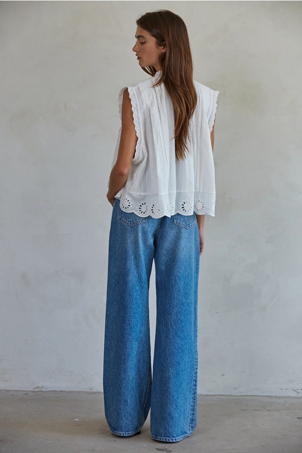 Lollie Eyelet Top