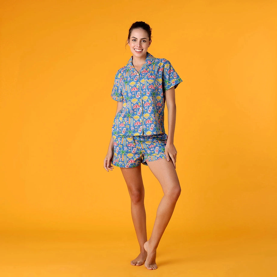 Vacay PJ Short Set
