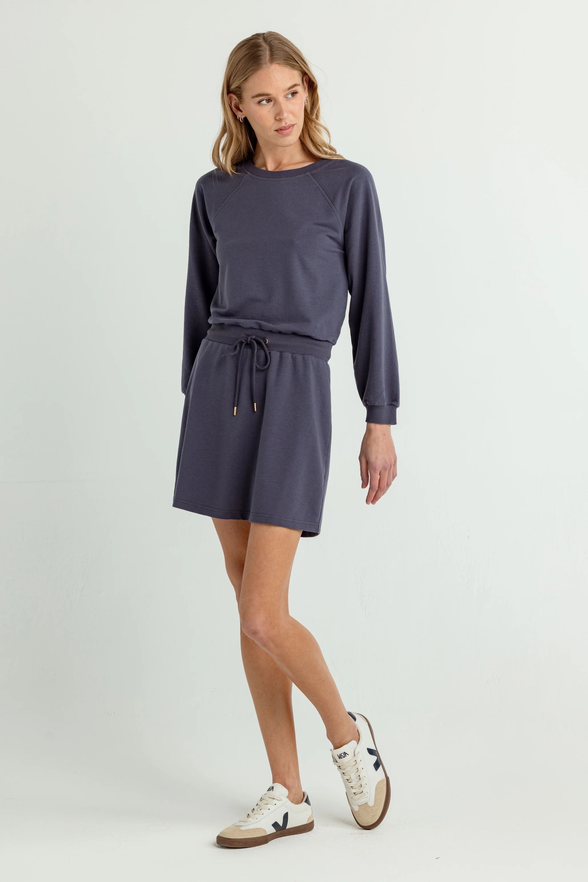 Atlas Dress-Night Navy