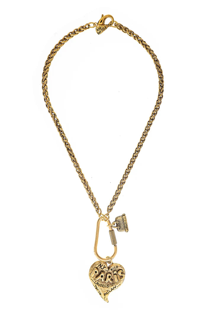 Mon Cherie Paris Heart Necklace