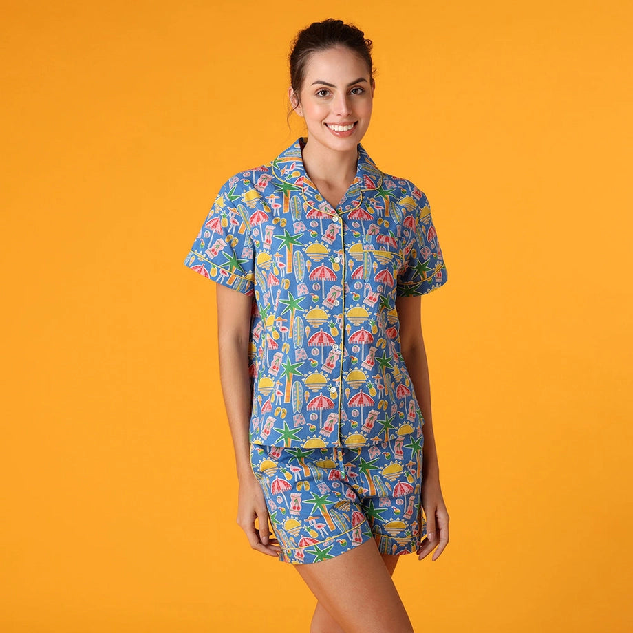 Vacay PJ Short Set