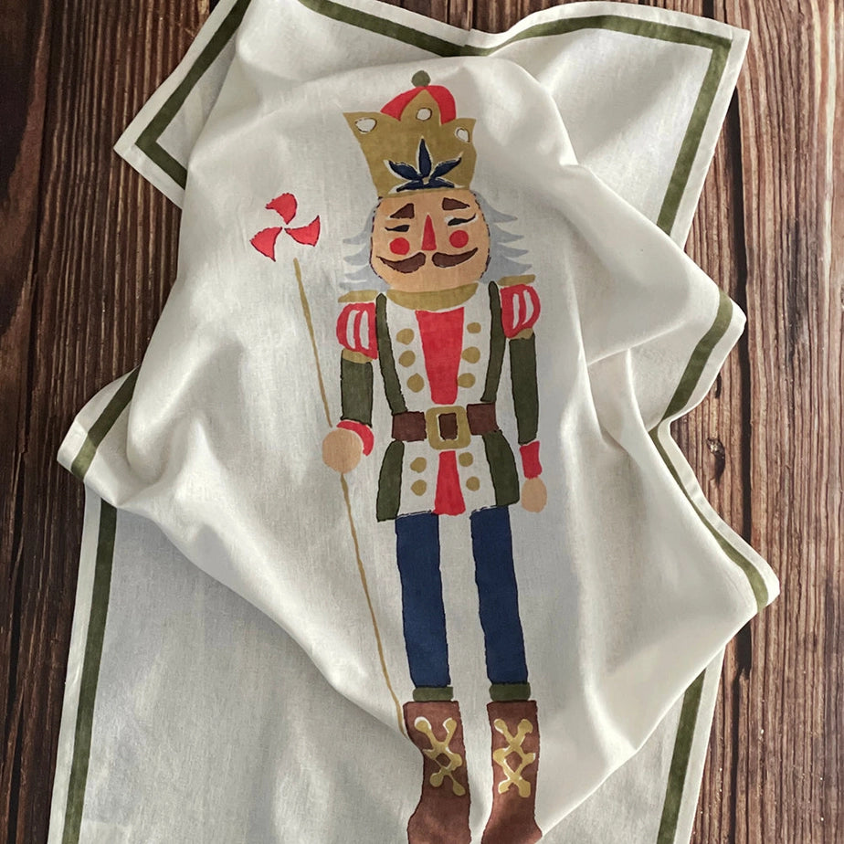 Nutcracker Linen Towel