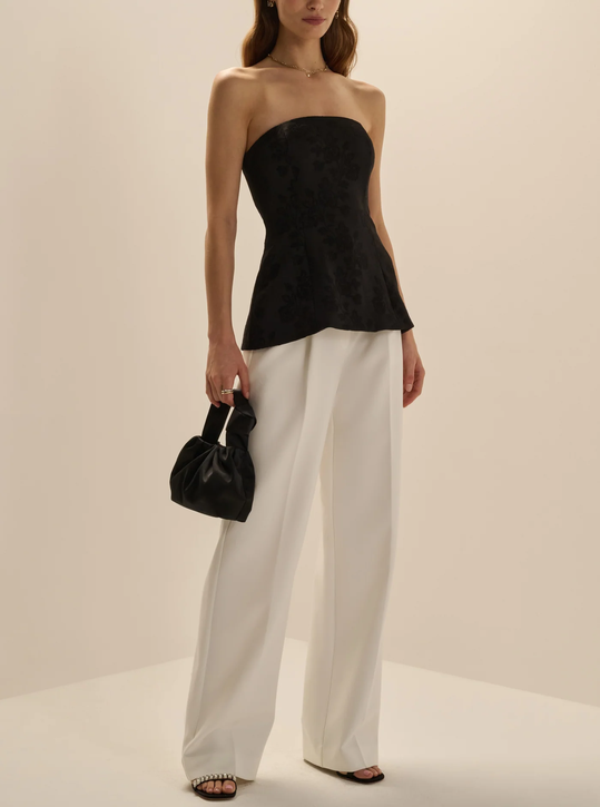 The As Promised Bustier-Baslck Formal Jacqu
