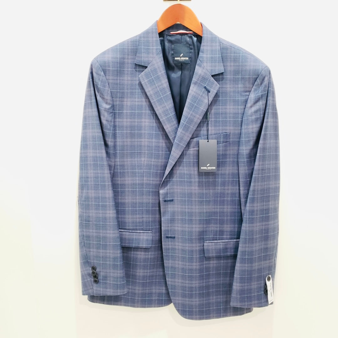 Daniel Hechter Sportcoat-Navy/Blue Plaid
