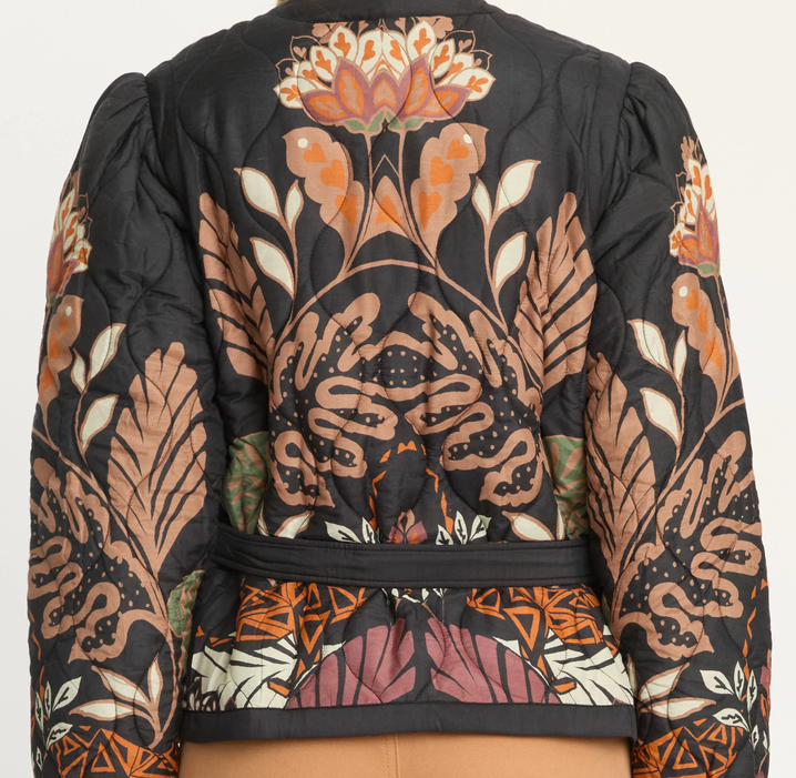 Ember Reversible Jacket-Cheetah