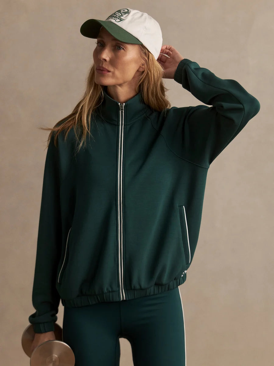 Varley-Magda Zip Sweat-Pine