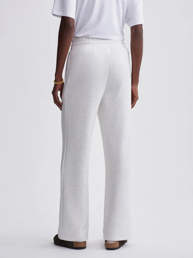 The Wide Leg Pant in Ivory Marl 28"