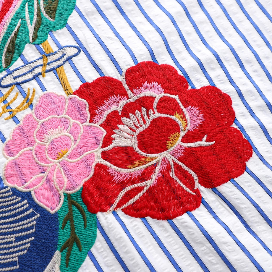 Rio Embroidered Poplin Shirt