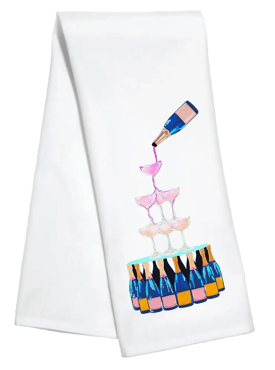 Champagne Kitchen Towel