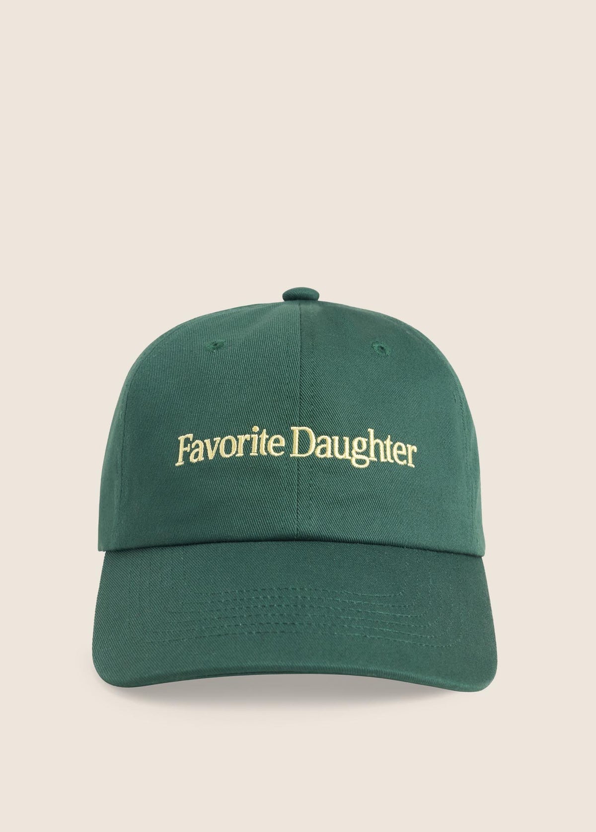 Favorite Daughter Baseball Hat-Forest Canary